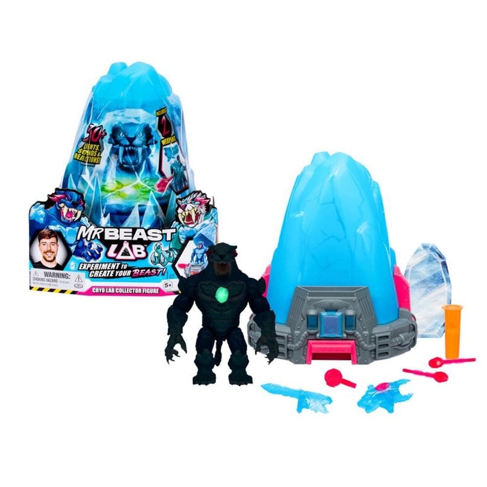 Boneco Colecionável Cryo Lab MrBeast Lab - Candide