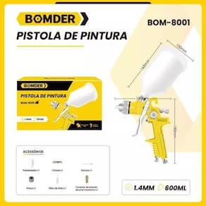 Pistola De Pintura - Bom 8001