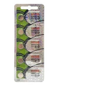 Bateria 399 Sr 927W Maxell 1.55V Para Relógio C/5 Un
