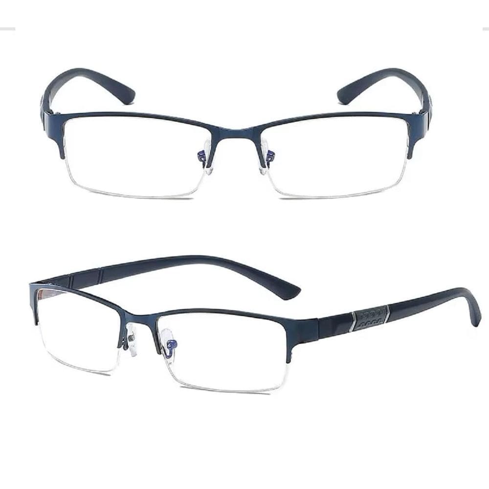 Óculos Masculino Anti Luz Azul Esportivo Azul +250