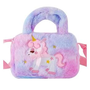 Bolsa Bolsinha Infantil Unicórnio Pochete Cintura Mochila