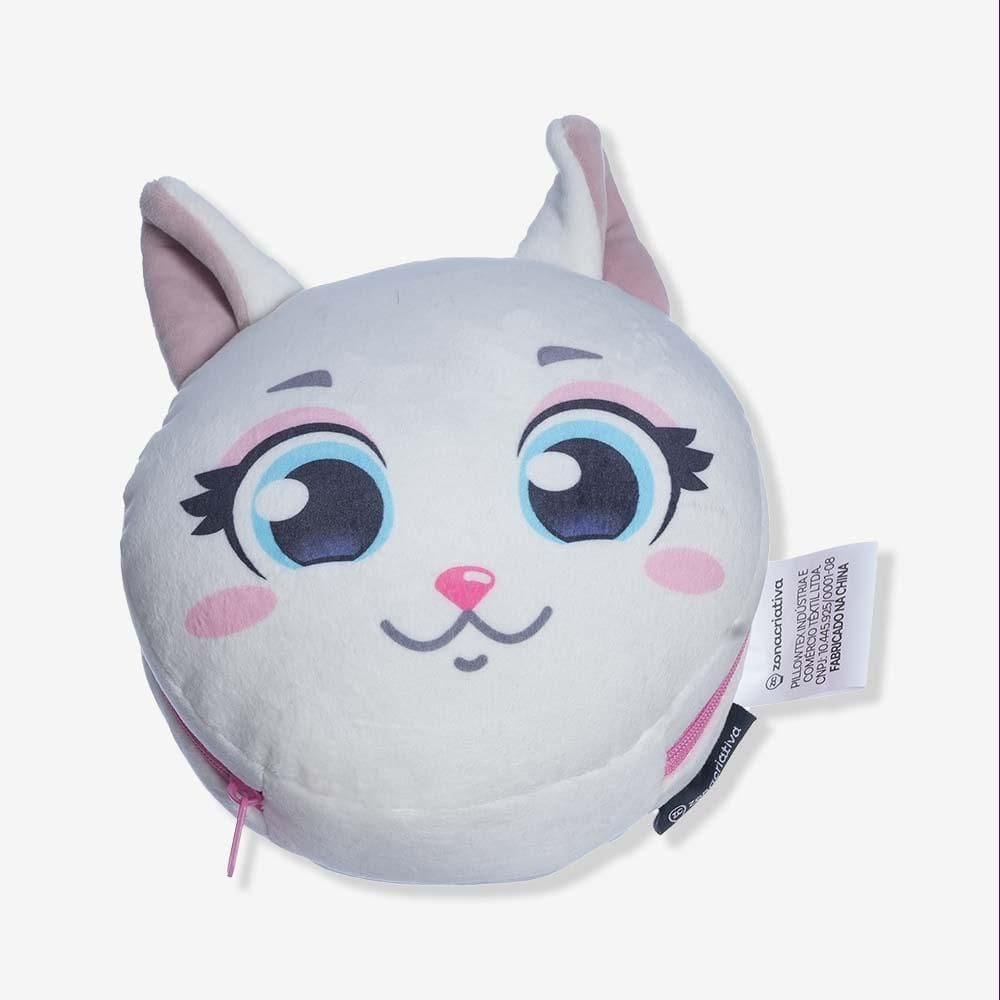 Máscara De Dormir Com Almofada Eu Amo Gatos - Zonacriativa