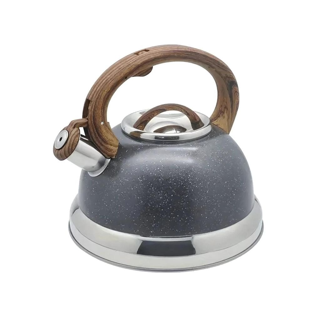 Chaleira Com Apito Inox Indução 2,7L Brinox Leiteira Roma