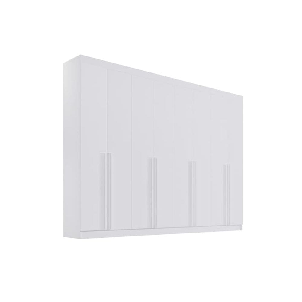 Guarda Roupa Casal 100% MDF 8 Gavetas - Daymont-Branco - Móveis D`Doro