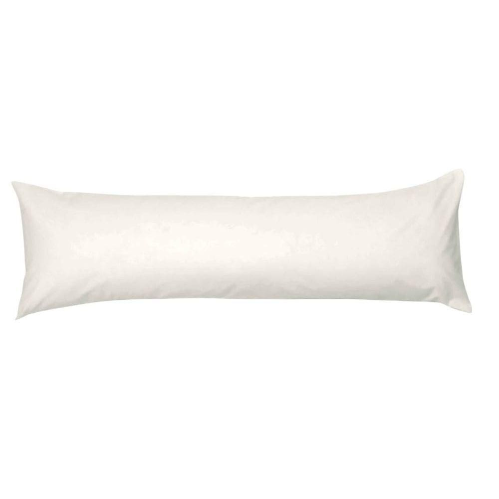 Fronha Para Travesseiro De Corpo Off White