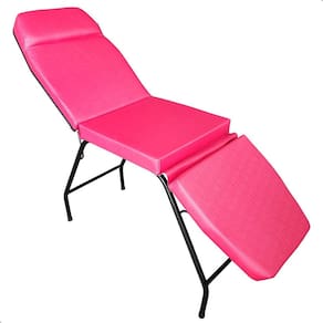Maca 3 Posições Reclinável Estética Pink Estr Preta For-Ty