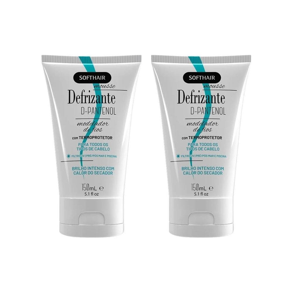 Defrizante Soft Hair 150Ml D-Pantenol - Kit Com 2Un