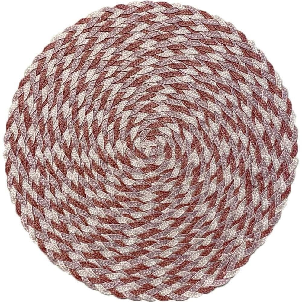 Americano Requinte Mescla Para Mesa Redondo 38cm Rosê