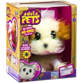 Pelúcia Adota Pets Marley Com Acessórios - Multikids Br2075