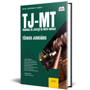 Apostila Tj Mt 2024 - Técnico Judiciário