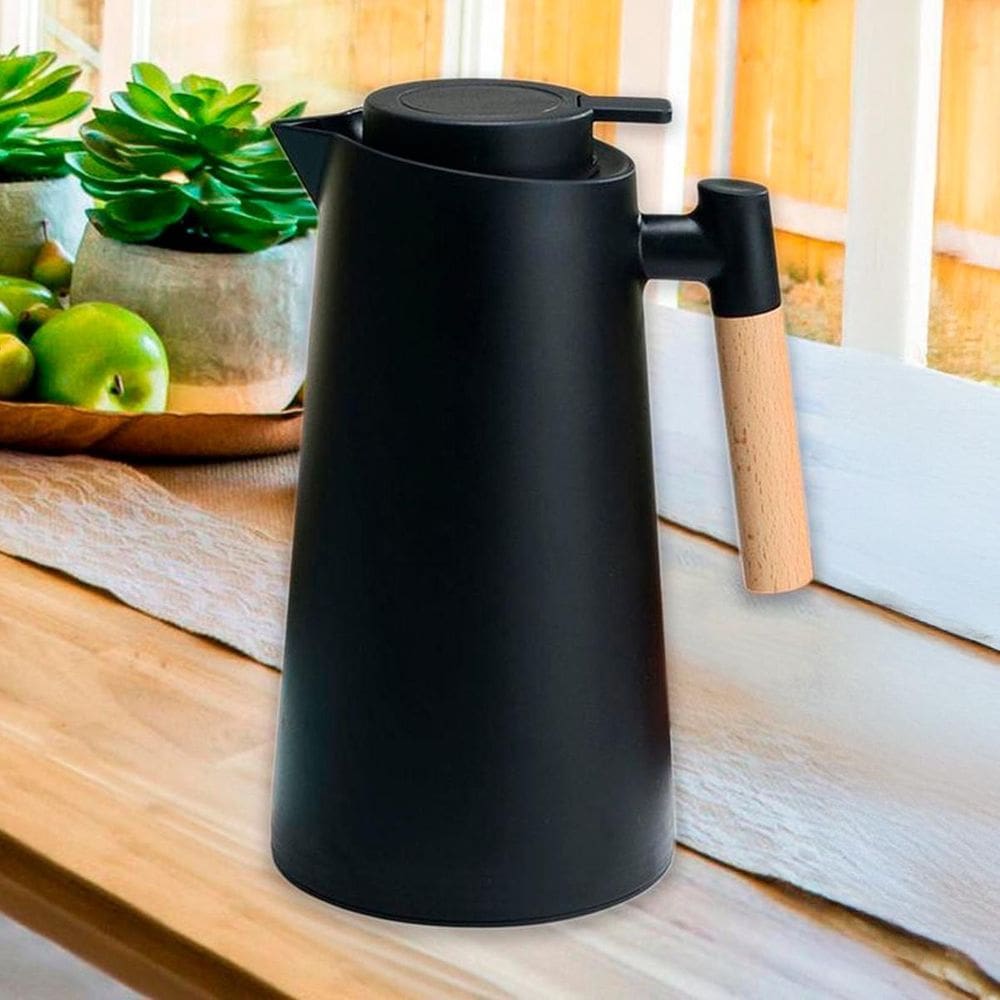 Cafeteira Led Térmica Ideal Manter O Café Quente E Chás 1L