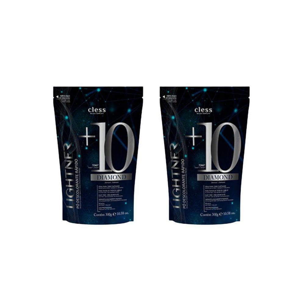 Po Descolorante Lightner Diamond 300G - Kit Com 2Un