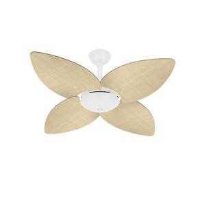 Ventilador Teto Turbo 4 Pás Palha Winds Branco Ventax 220V