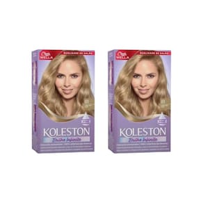 Coloraçao Koleston 81 Louro Cinza Claro-Kit C/2Un