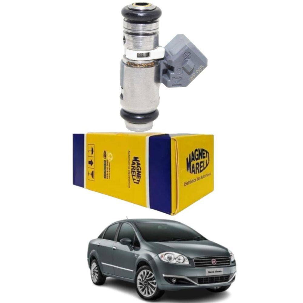 Bico Injetor Fiat Linea 1.9 16V 2009 A 2011 Iwp005 Magneti