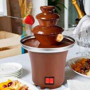 Fonte Chocolate Gourmet Fácil Usar Ideal Bancada E Eventos