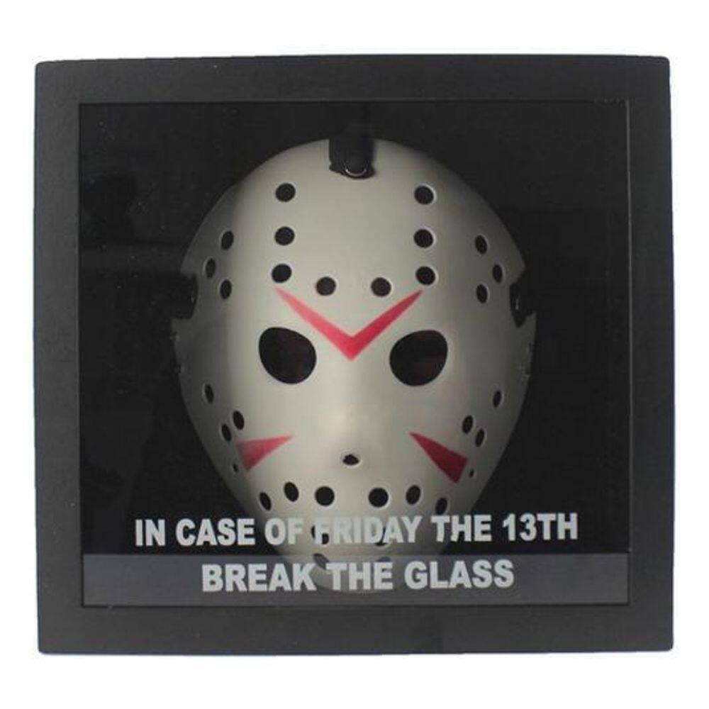 Quadro Decorativo Colecionável Geek Máscara Jason Sexta 13