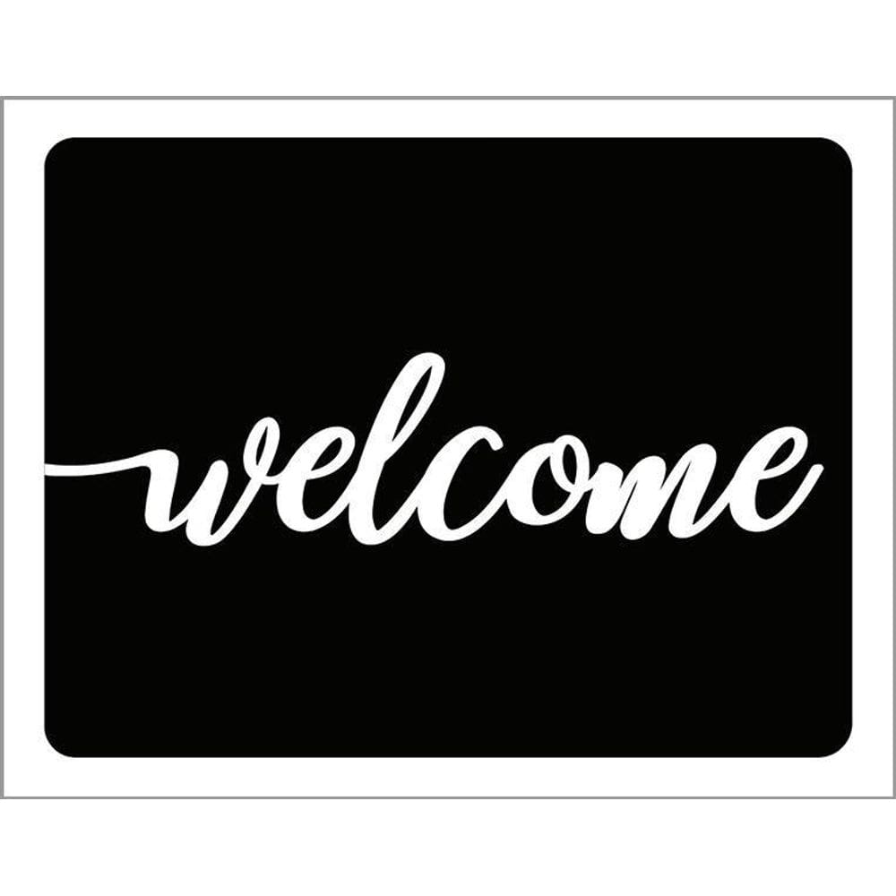 Kit 3 Placas Decorativa - Welcome