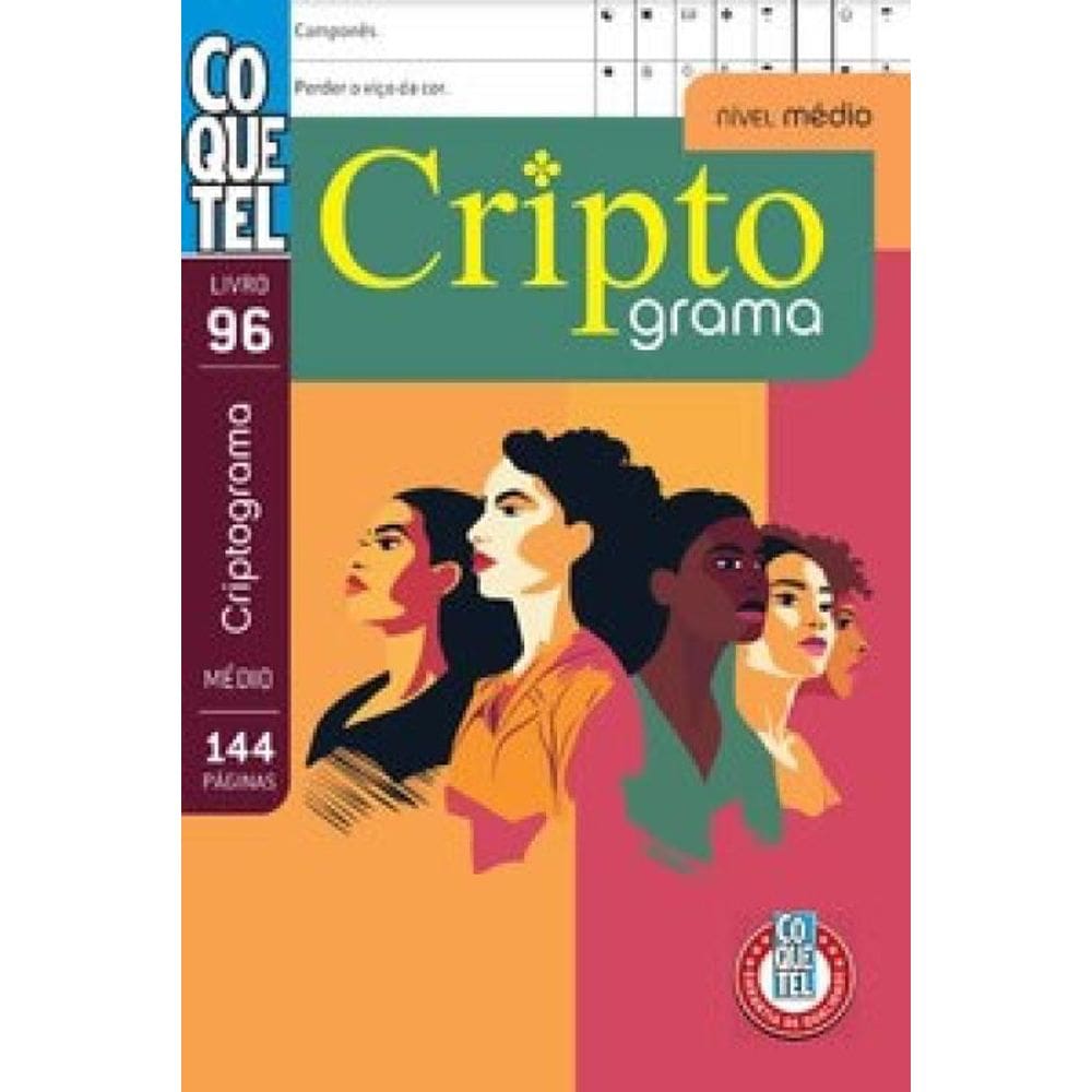 Livro Coquetel Criptograma 96