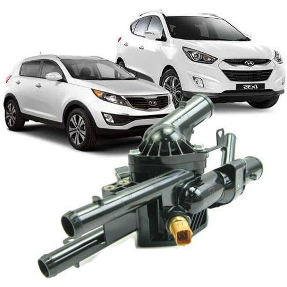Carcaca Com Valvula Termostatica I30 Ix35 Elantra Sportage