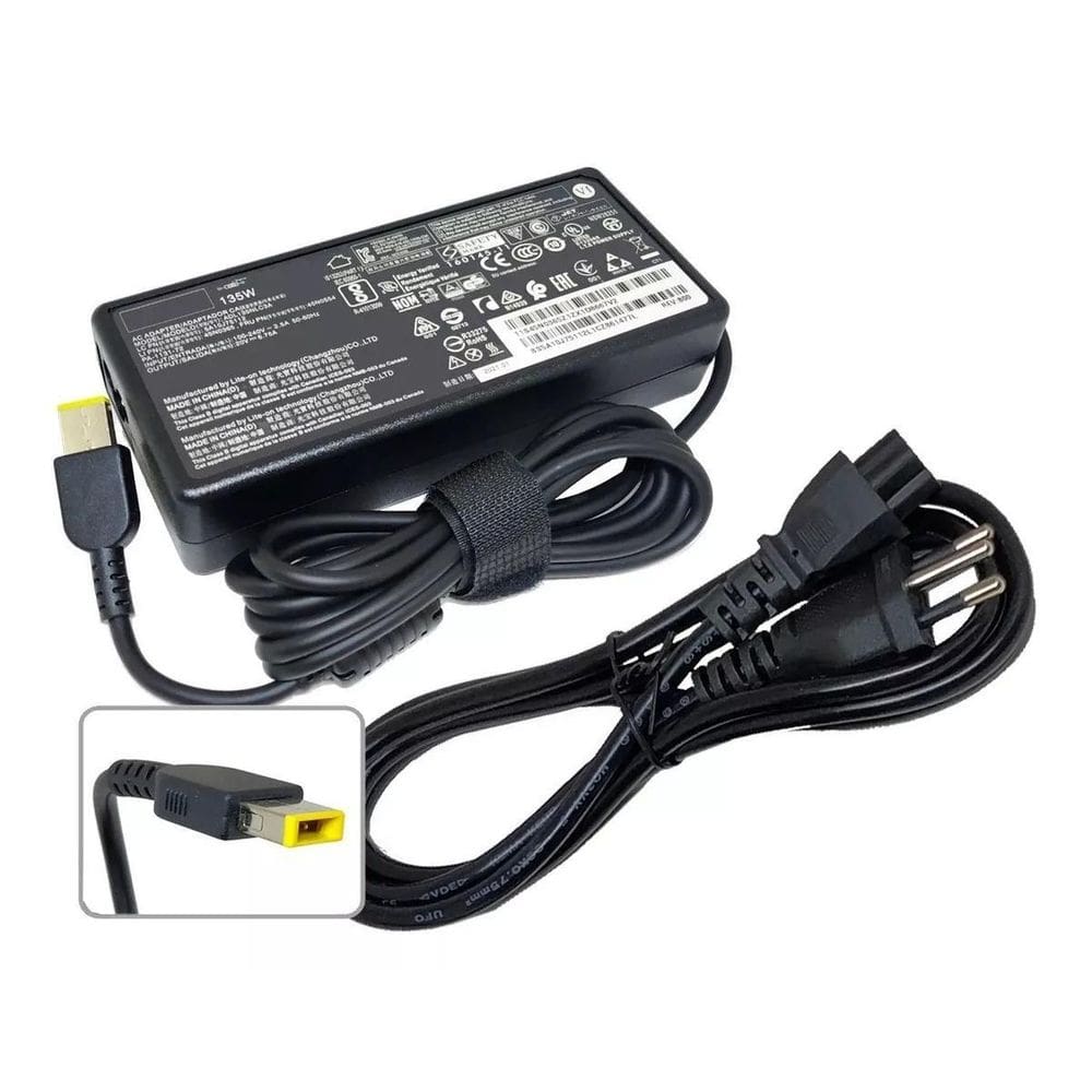 Fonte Carregador Para Lenovo Gaming 3I 20V 6.75A 135W Plug G