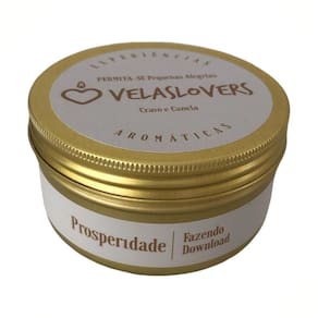 Vela Aromática Prosperidade Cravo E Canela 90G