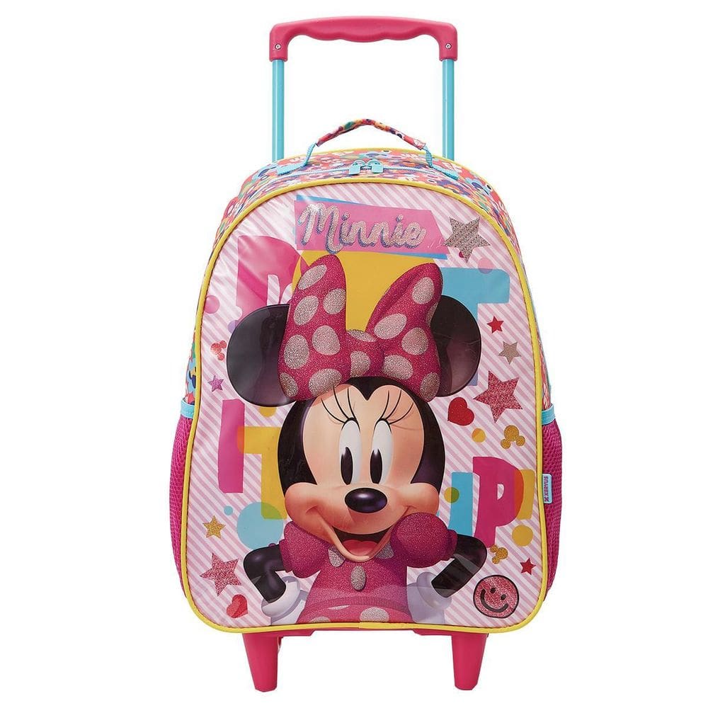 Mochila Minnie Rodinhas G Licenciada Xeryus Escolar Disney