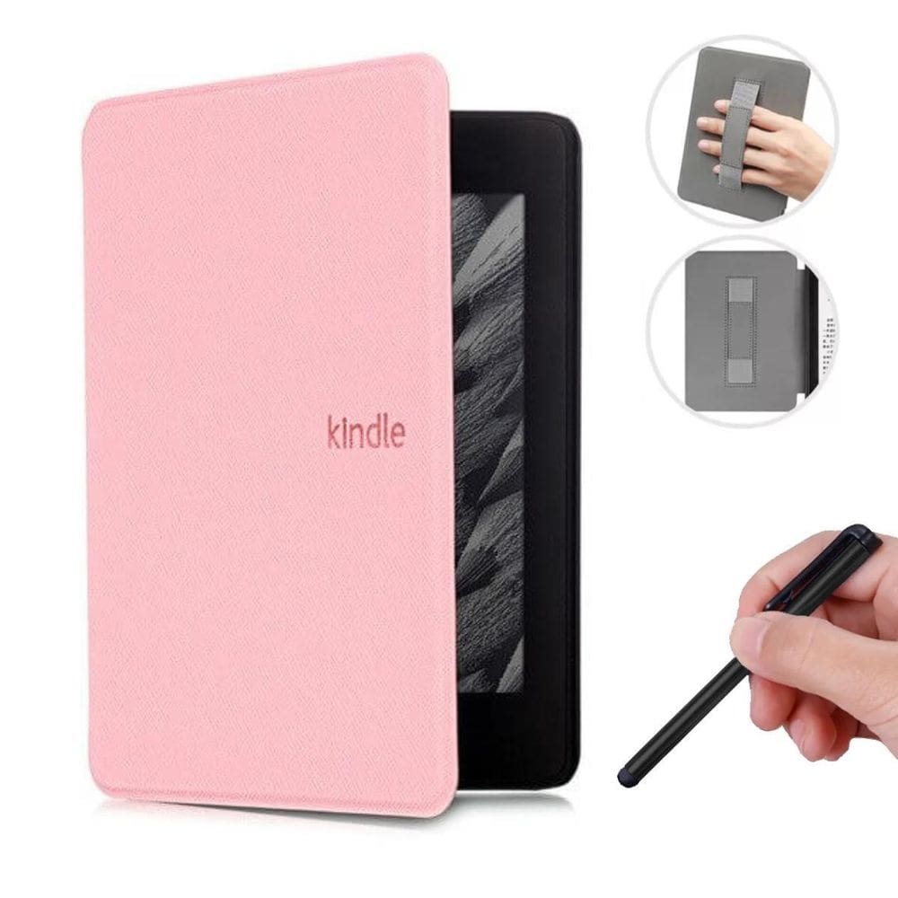 Capa C Alça Para Kindle 12 Geração Rs23Cv 6.0+ Caneta Touch