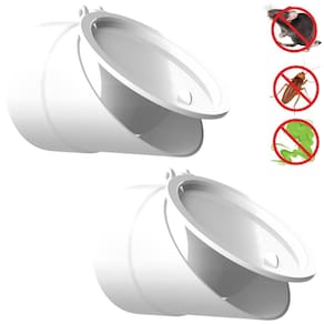 Válvula De Retenção Esgoto Para Canos 75Mm Kit 02 Un