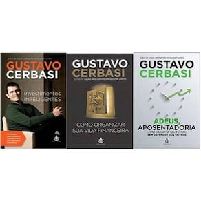 Kit 3 Livros Gustavo Cerbasi Investimentos Inteligentes +