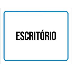 Placa Ambiente Sinalização Setor Escritório 36X46
