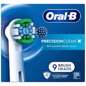 Refil Escova Elétrica Oral B Precision Clean Com 9 Unidades