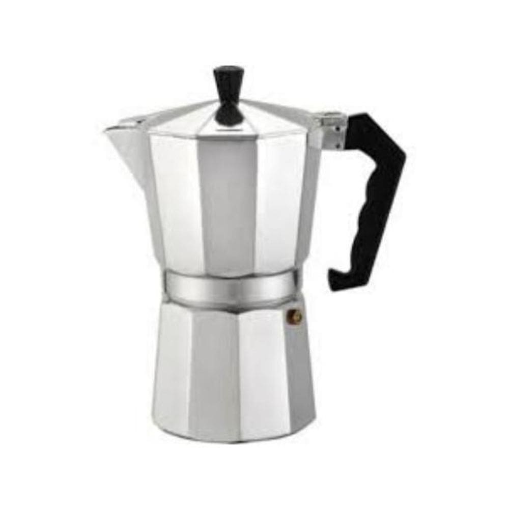 Cafeteira Italiana Alumínio 9 Xícaras 450Ml Prata Café Cozinha 9 xícaras