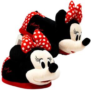 Minie Mouse Pantufa 3D Calçado Cosplay Adulto Oficial Disney