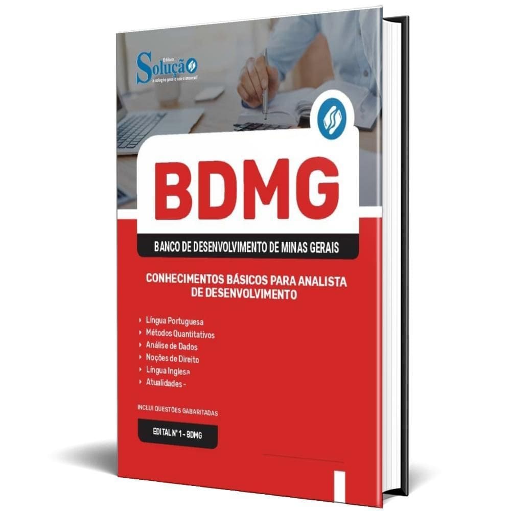 Apostila Bdmg 2024 Analista Desenvolvimento Conhecimentos