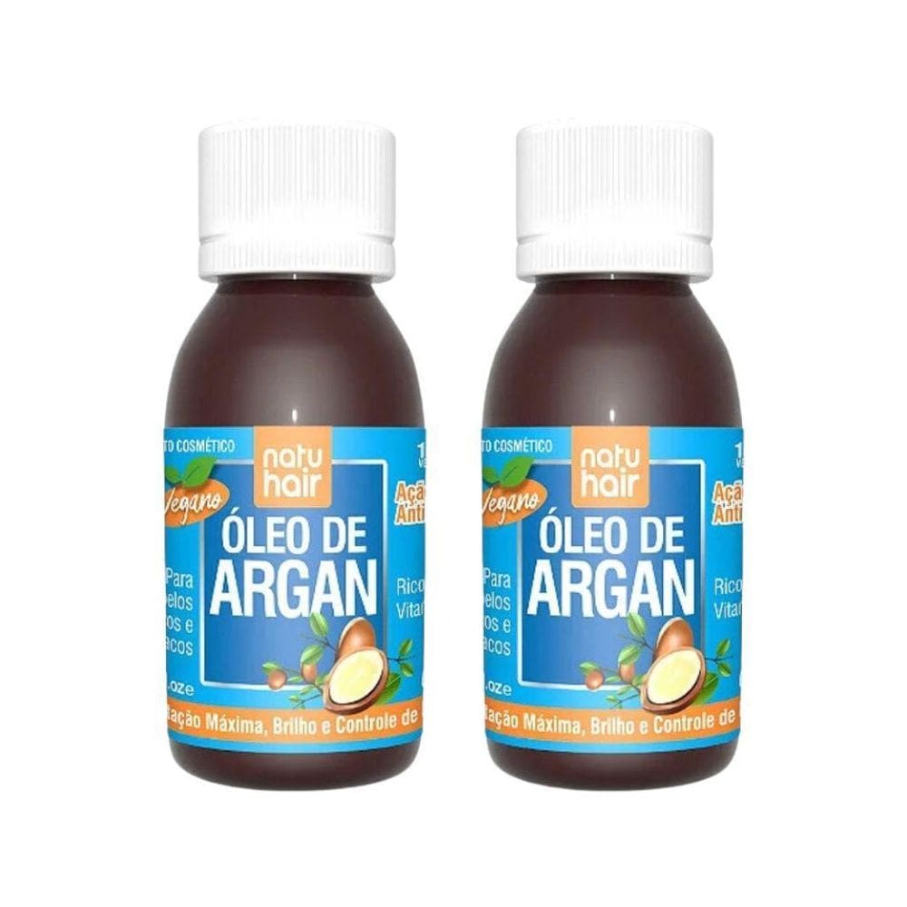 Oleo Capilar Natuhair 60Ml Argan - Kit Com 2Un
