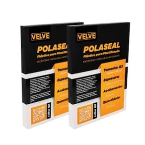 Plástico Plastificação A3 Polaseal 100 Folhas Velve