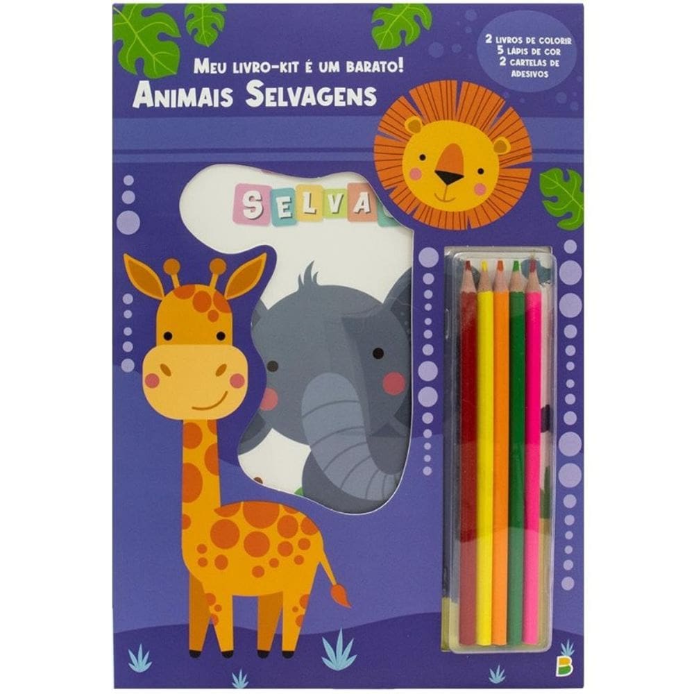 Meu Livro e Um Barato! Animais Selvagens