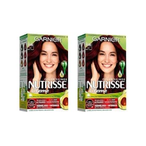 Coloração Nutrisse 66.46 Louro Esc Acob Verm/Rubi-Kit C/2Un