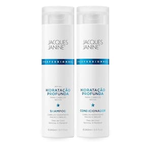 Hidratação Profunda Shampoo + Condicionador Jacques Janine