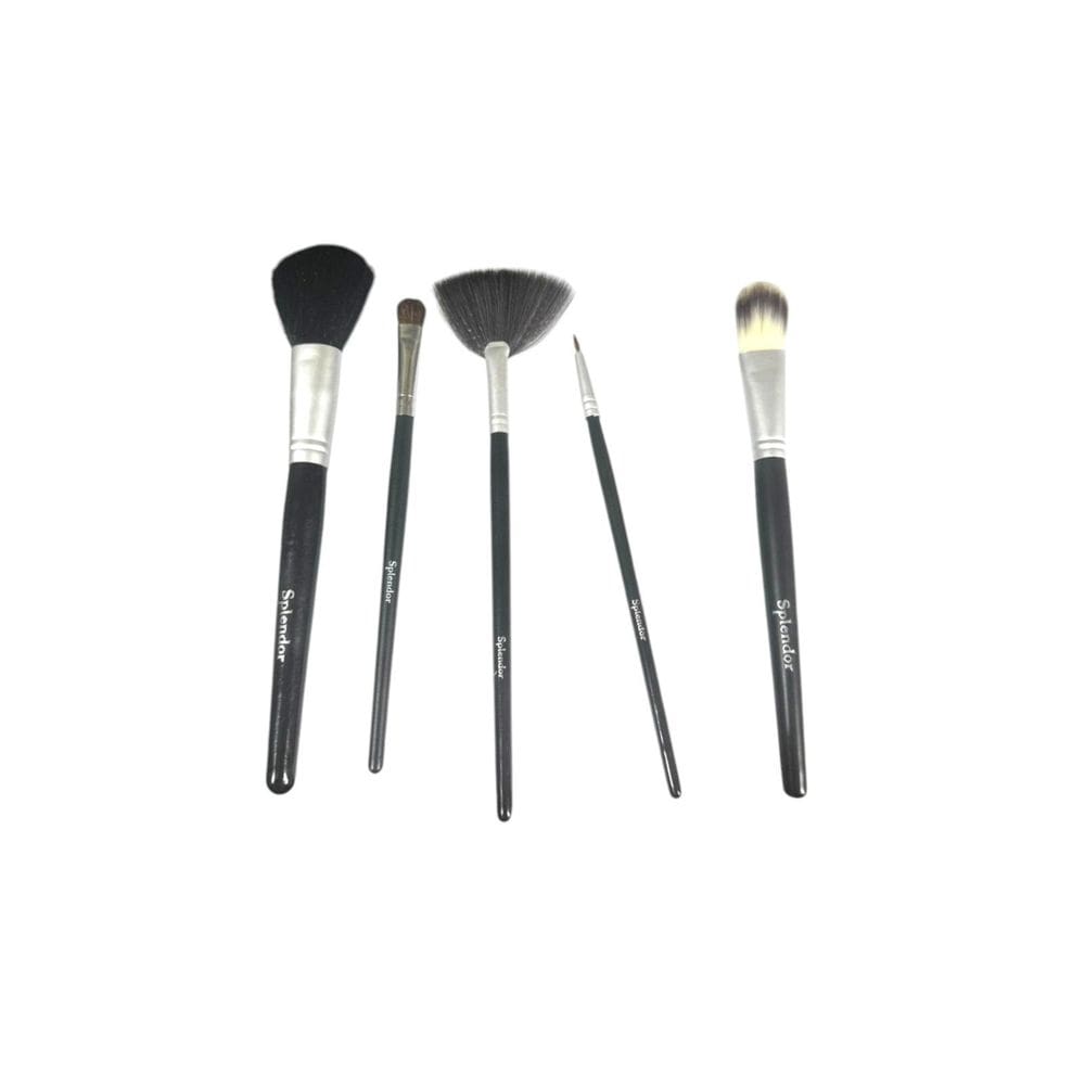 Kit De Pinceis De Maquiagem Splendor Com 5 Unidades