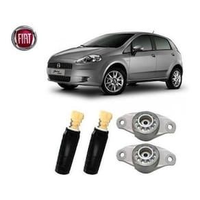Kit Coxim Batente Traseiro Punto 2008-2012 2 Unidades