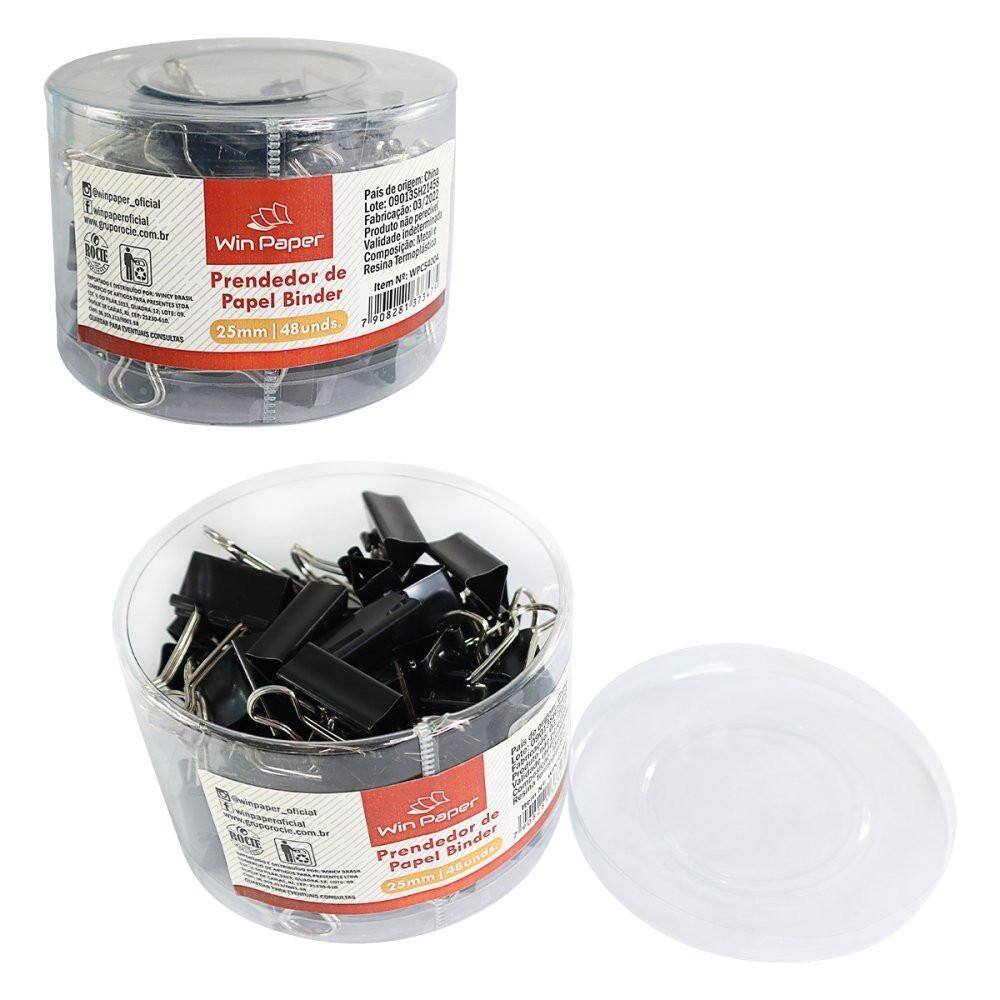 Prendedor Papel Binder 25Mm 48 Unidades