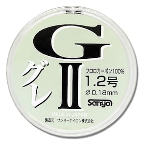 Linha Líder Fluor Carbon Sanyo G Ii 4Lb - 0.165Mm - 50M