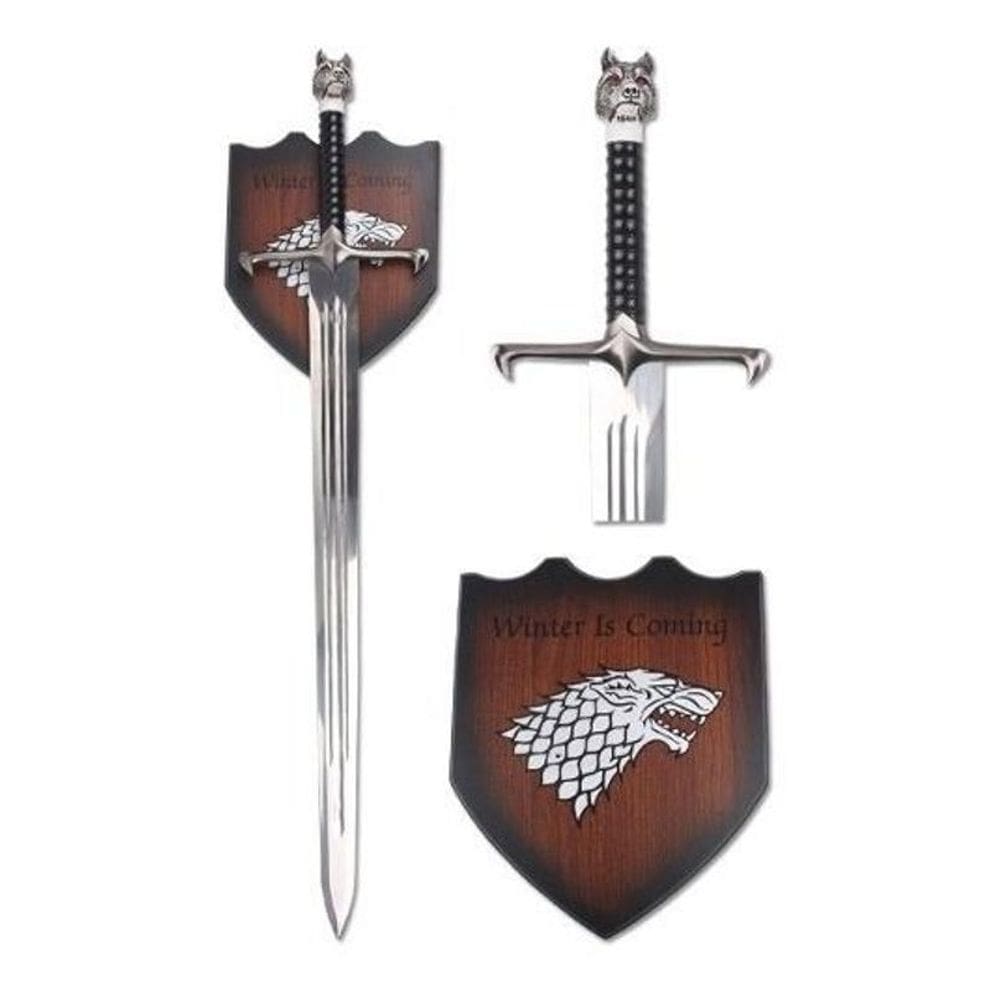 Espada Decorativa Jon Snow Game Of Thones Garra Longa Livro