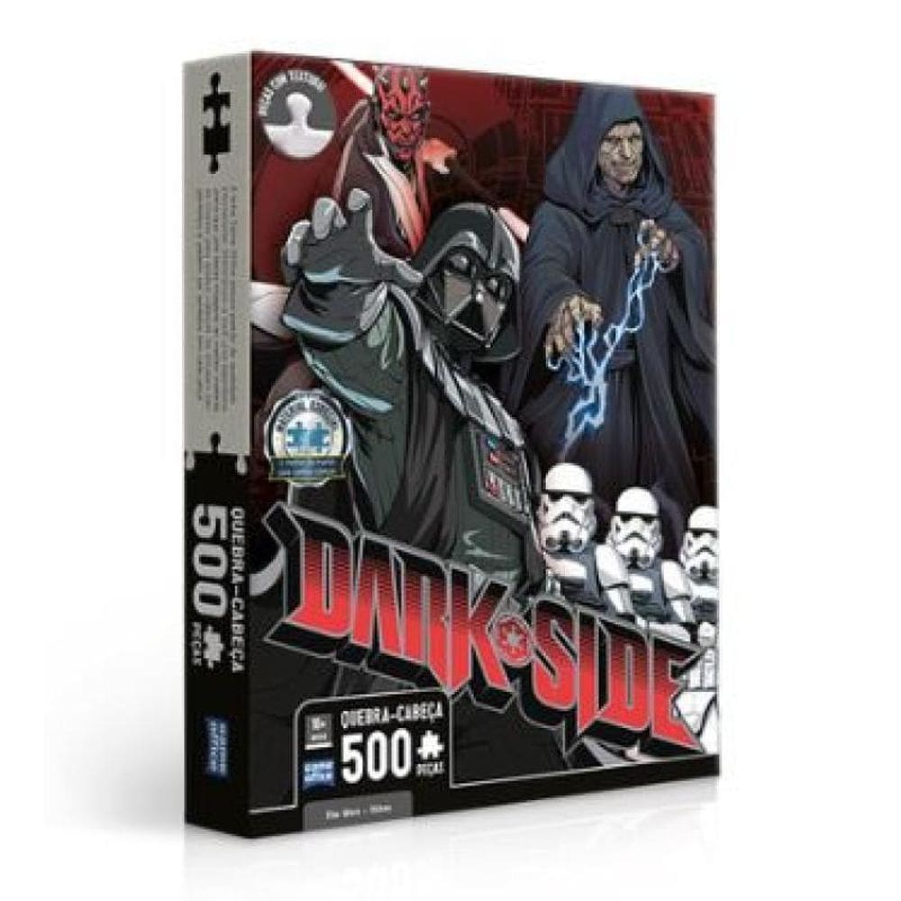 Quebra Cabeca 500 Pc Star Wars Viloes 3243