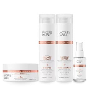 Kit Damage Repair Shampoo + Condicionador + Máscara + Sérum