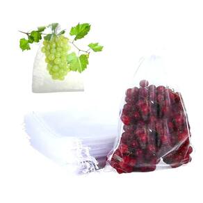 40 Saquinhos Organza 17X23 Ideal Para Proteger Frutas No Pé
