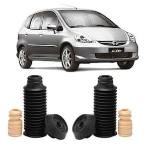 Coxim Batente Coifa Dianteiro Honda Fit 05-08 - Kit 6 Peças