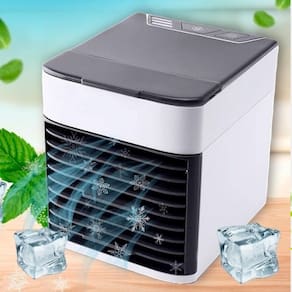 Ar Condicionado Portátil Mini Usb Ventilador Ambientes